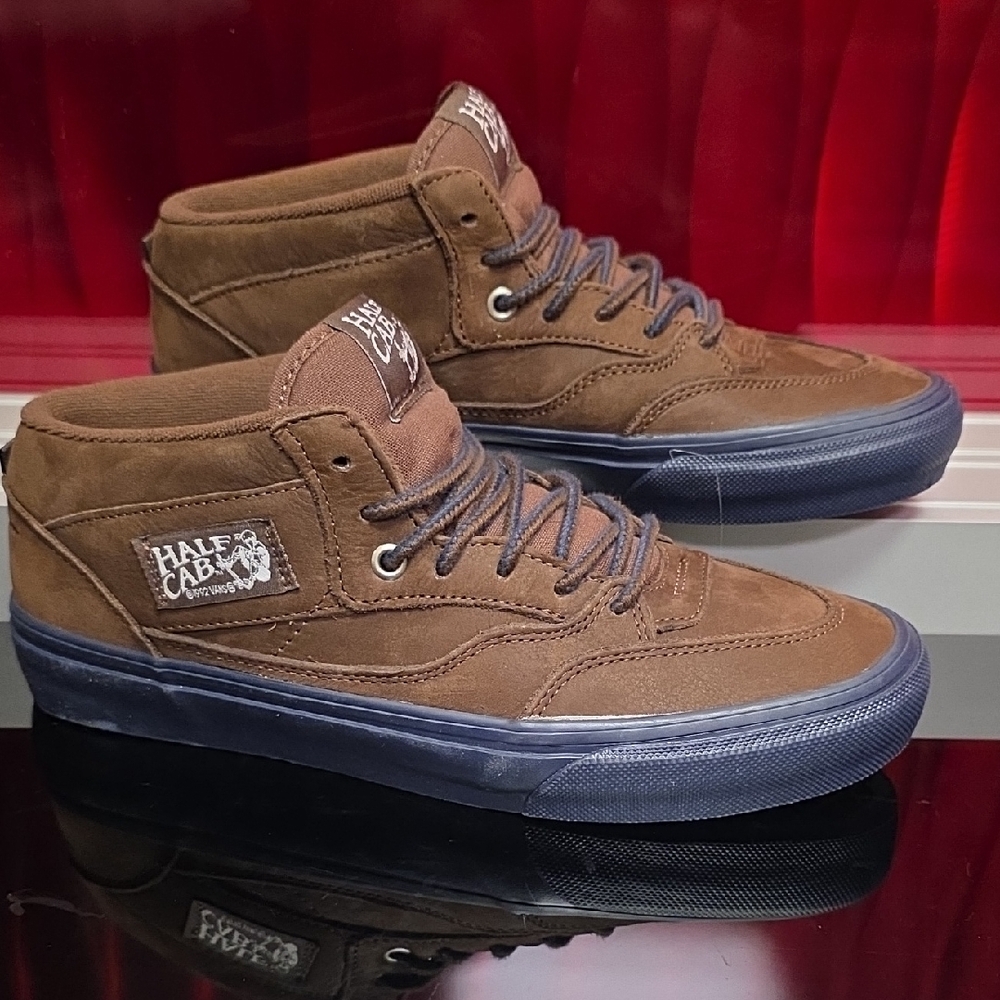 Vans Skate Half Cab Nick Michel Brown Navy Multiple Sizes Men's 7 Women's 8.5